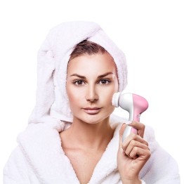 Face Cleansing Brush With Ultra-Soft Bristles