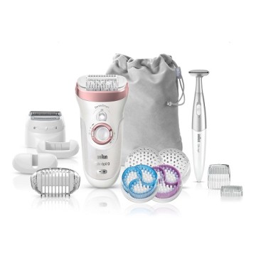 Braun Silk-épil 9 SkinSpa SensoSmart Epilator Rose Gold