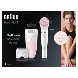 Hair Removal Epilator Shaver And Cleanser