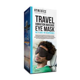 Eye Mask with Vibration and Built-in Headphones